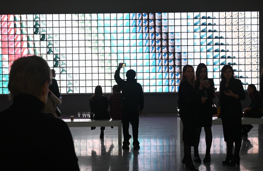 В Мультимедиа Арт Музее состоялось открытие биеннале "Искусство будущего" 18 фото