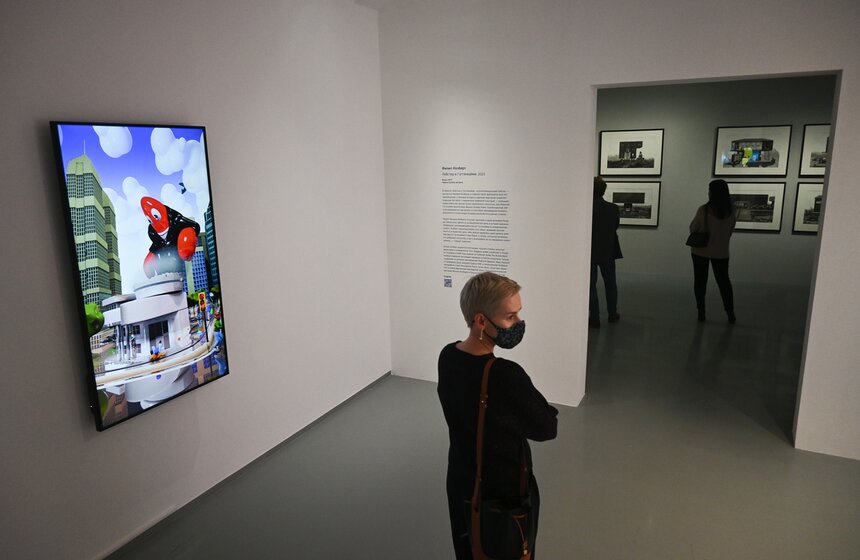 В Мультимедиа Арт Музее состоялось открытие биеннале "Искусство будущего" 3 фото