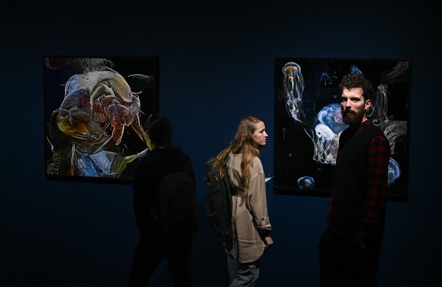 В Мультимедиа Арт Музее состоялось открытие биеннале "Искусство будущего" 25 фото