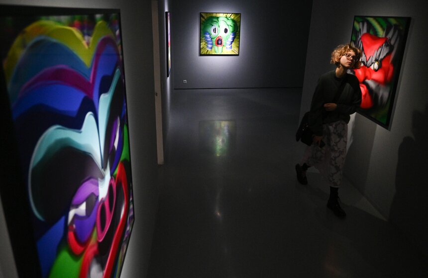 В Мультимедиа Арт Музее состоялось открытие биеннале "Искусство будущего" 17 фото