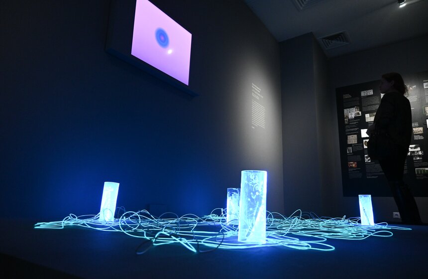 В Мультимедиа Арт Музее состоялось открытие биеннале "Искусство будущего" 11 фото