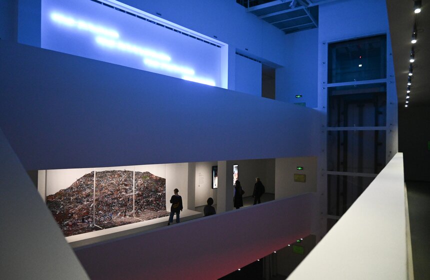 В Мультимедиа Арт Музее состоялось открытие биеннале "Искусство будущего" 30 фото