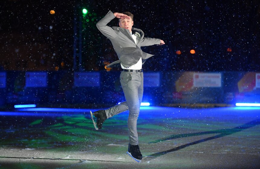 Новый год на катке с М24 21 фото