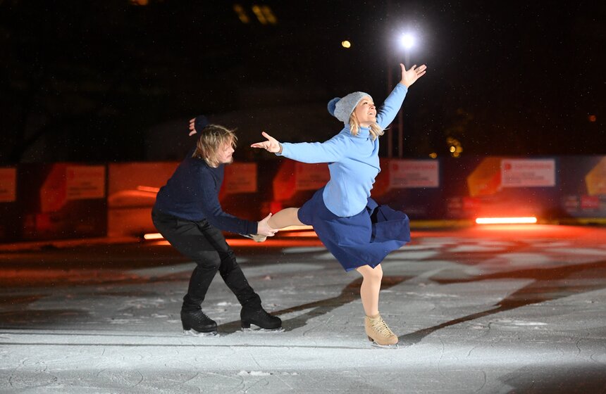 Новый год на катке с М24 6 фото