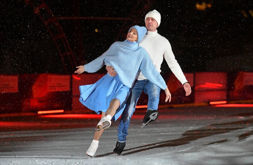 Новый год на катке с М24 14 фото