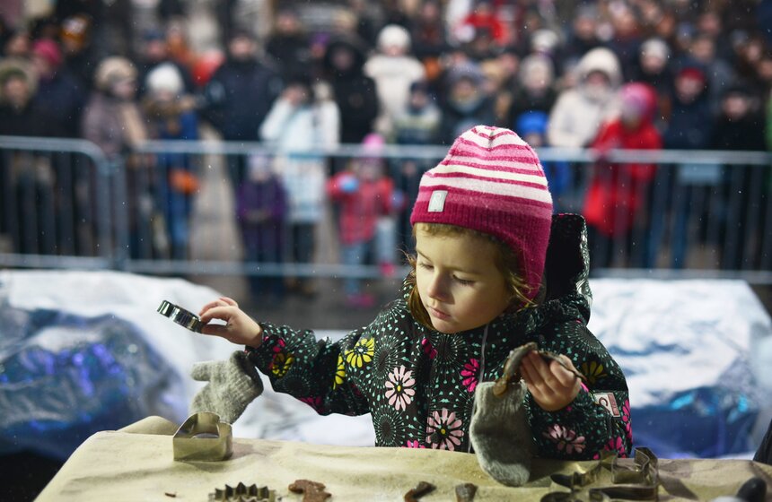 В столице прошел праздник "Рождественская сказка с "Москвой 24" 6 фото