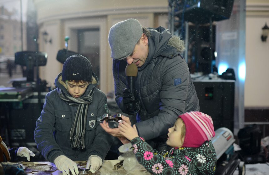 В столице прошел праздник "Рождественская сказка с "Москвой 24" 5 фото