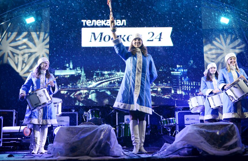 В столице прошел праздник "Рождественская сказка с "Москвой 24" 22 фото