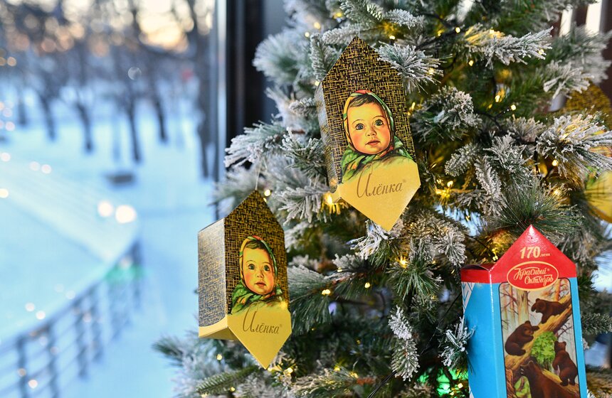 Работа зимней студии телеканала Москва 24 в Парке Горького 3 фото