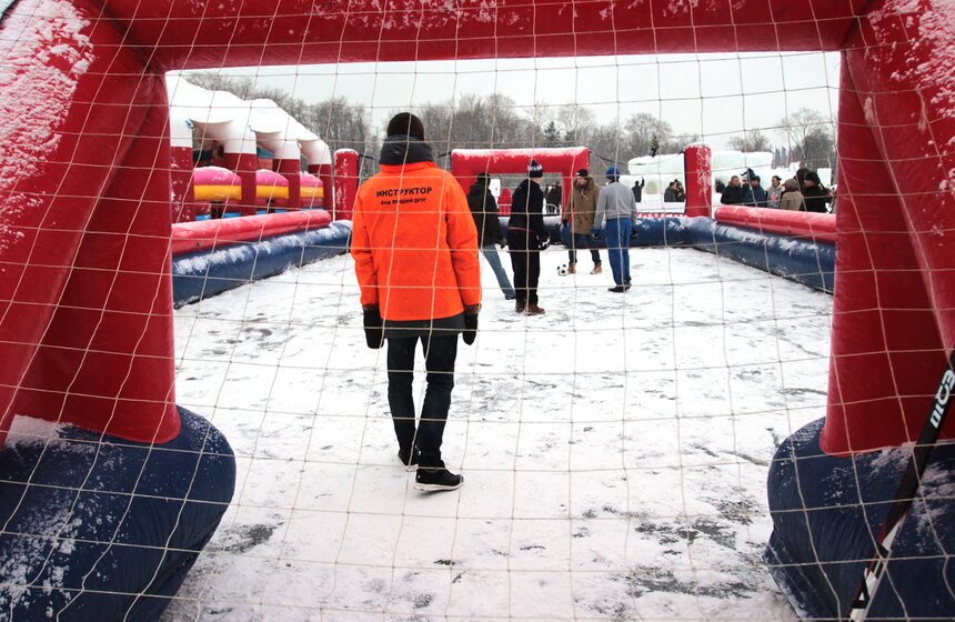 Зимний парк для всей семьи открылся в "Лужниках" 14 фото