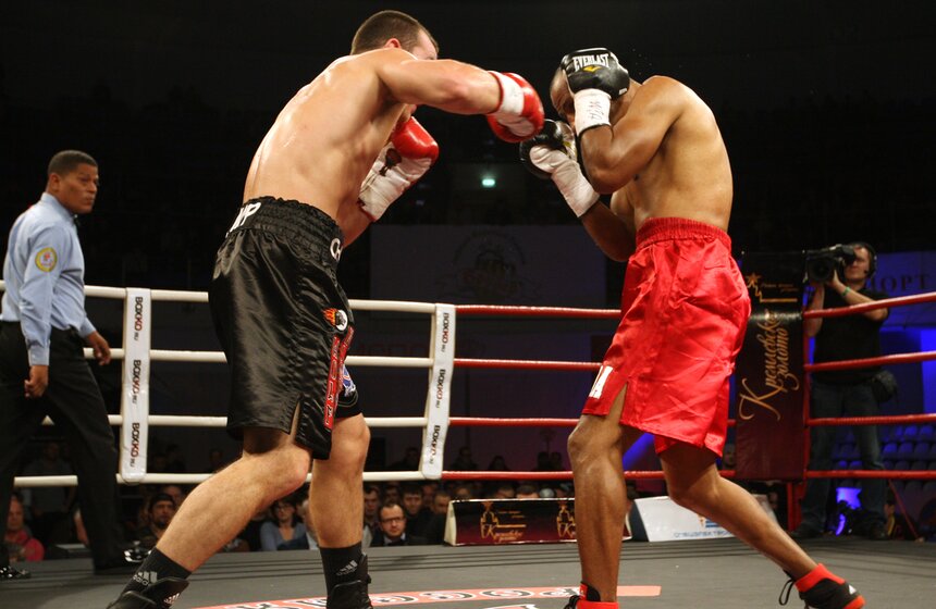 Во дворце спорта "Динамо" прошло боксерское шоу 23 фото