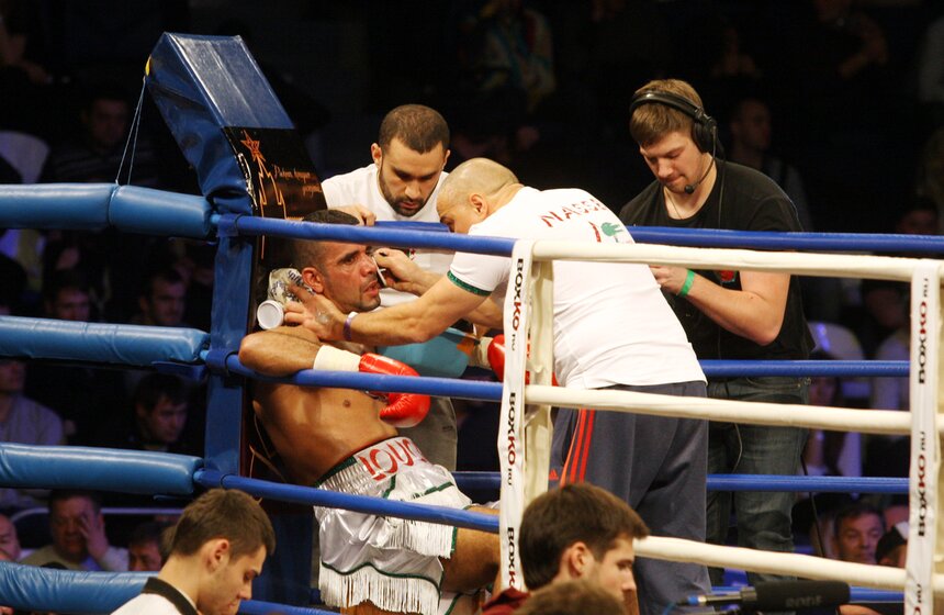 Во дворце спорта "Динамо" прошло боксерское шоу 9 фото