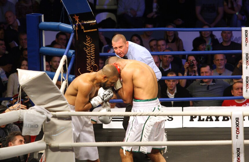 Во дворце спорта "Динамо" прошло боксерское шоу 6 фото