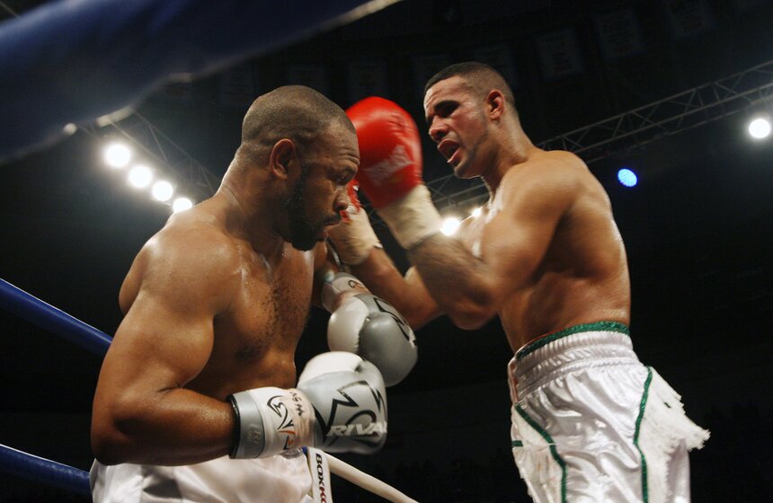 Во дворце спорта "Динамо" прошло боксерское шоу 7 фото