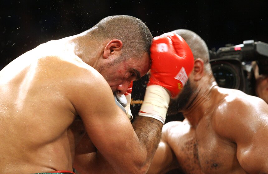 Во дворце спорта "Динамо" прошло боксерское шоу 12 фото