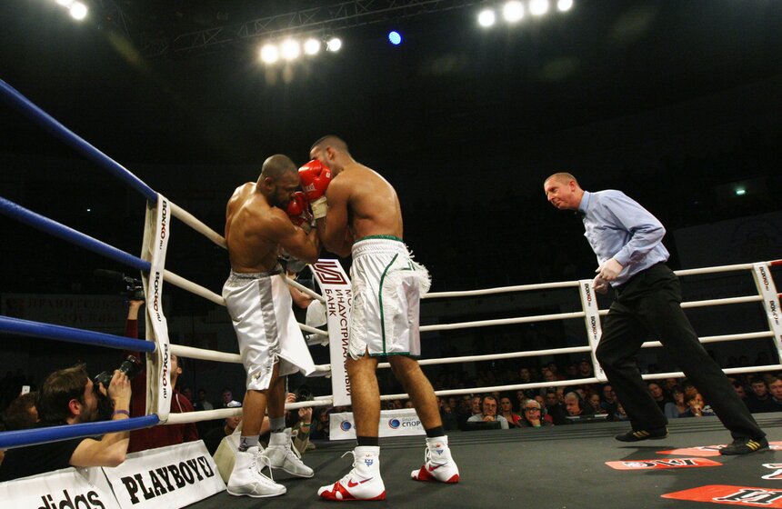 Во дворце спорта "Динамо" прошло боксерское шоу 10 фото