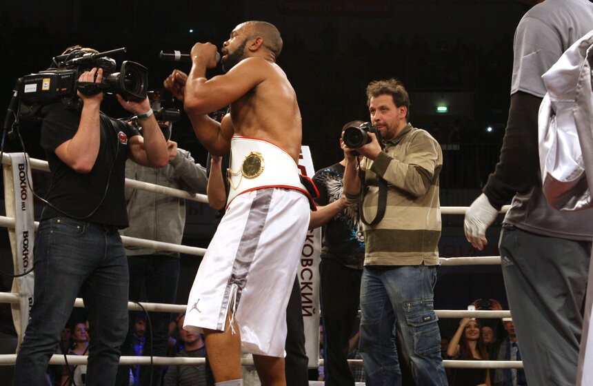 Во дворце спорта "Динамо" прошло боксерское шоу 15 фото