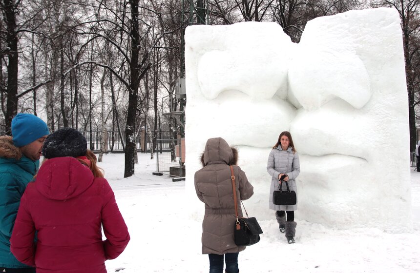 Зимний парк для всей семьи открылся в "Лужниках" 4 фото