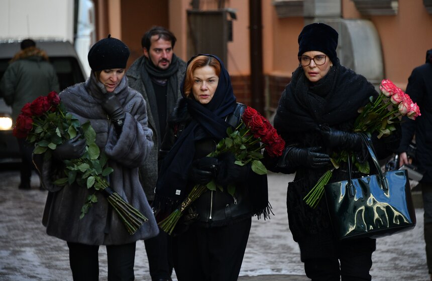 В Москве простились с Валерием Гаркалиным 11 фото