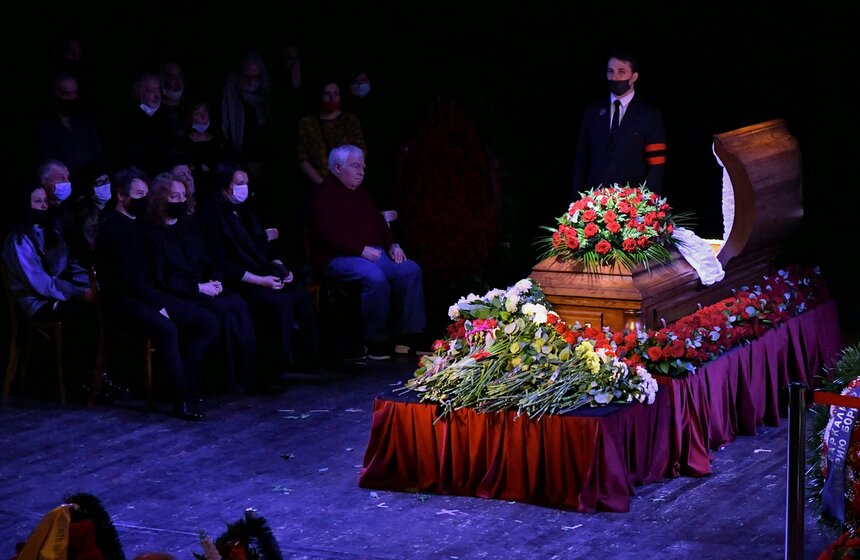 В Москве простились с Валерием Гаркалиным 18 фото