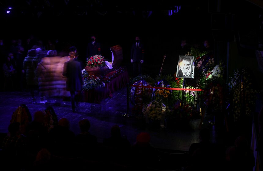 В Москве простились с Валерием Гаркалиным 23 фото