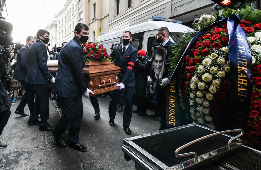 В Москве простились с Валерием Гаркалиным 25 фото