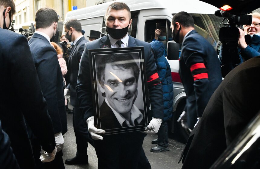 В Москве простились с Валерием Гаркалиным 26 фото