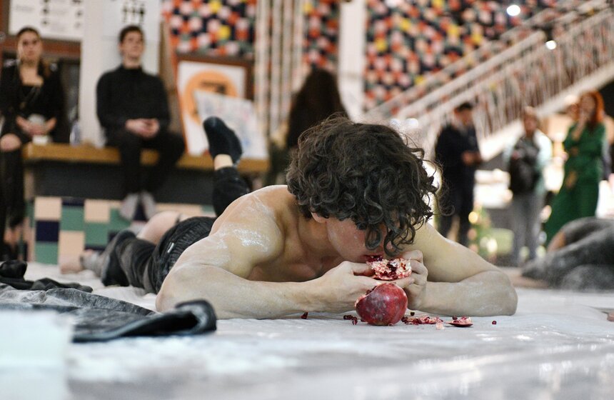 Перформанс "Поток – поточность" состоялся в Центре дизайна Artplay 15 фото