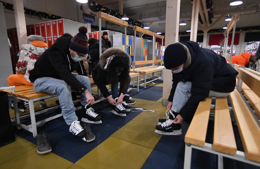 В столице открылся ГУМ-каток 19 фото