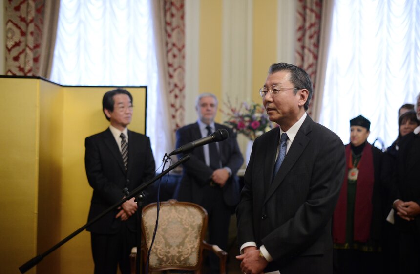 Президенту ГМИИ им. Пушкина вручили орден Восходящего солнца 12 фото