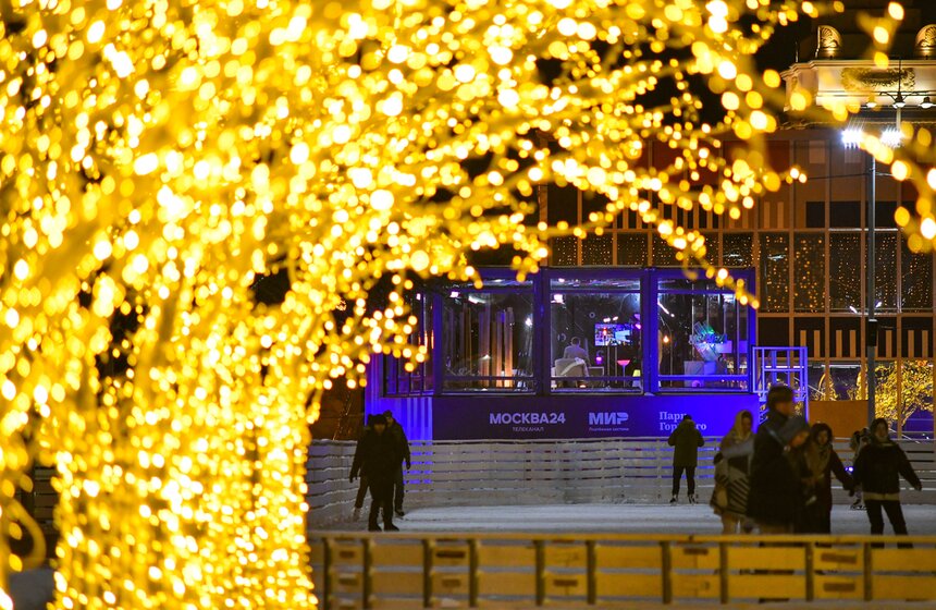 Зимняя студия Москвы 24 открылась в Парке Горького 14 фото