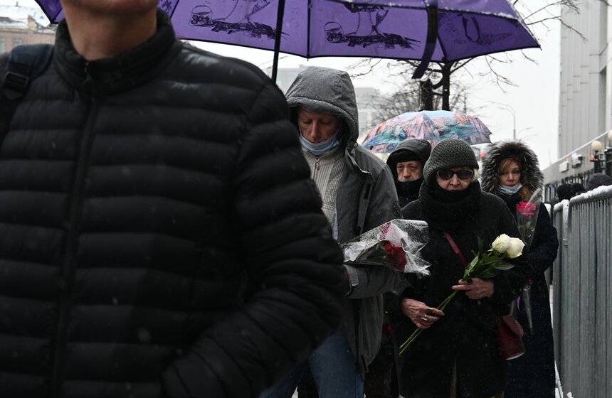 В Москве простились с Александром Градским 18 фото