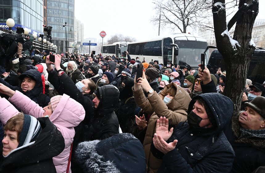В Москве простились с Александром Градским 24 фото
