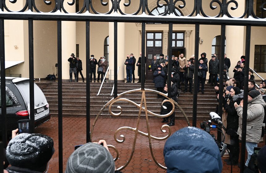 В Москве простились с Александром Градским 25 фото