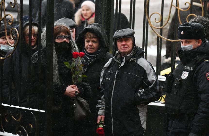 В Москве простились с Александром Градским 6 фото