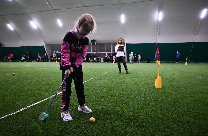 Турнир по гольфу в формате SNAG прошел в Москве 8 фото