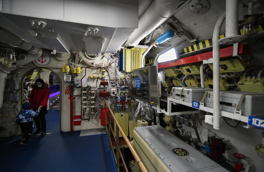 Как устроена единственная столичная подводная лодка 30 фото