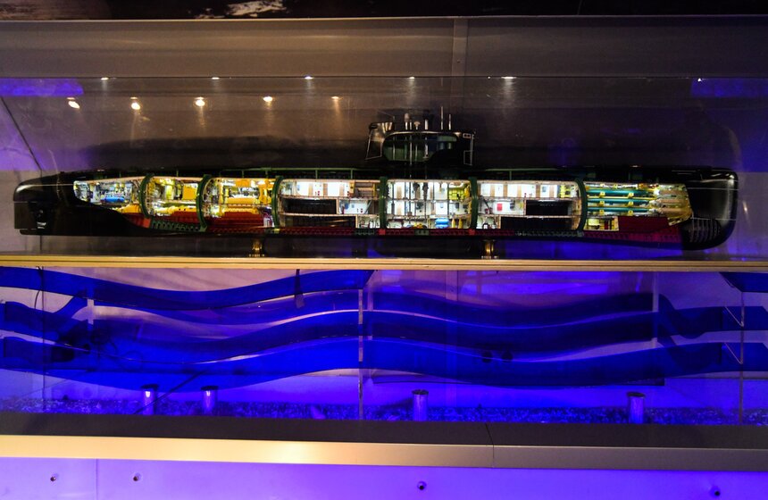 Как устроена единственная столичная подводная лодка 24 фото