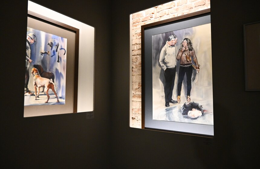 В Москве открылась выставка Андрея Есионова 18 фото