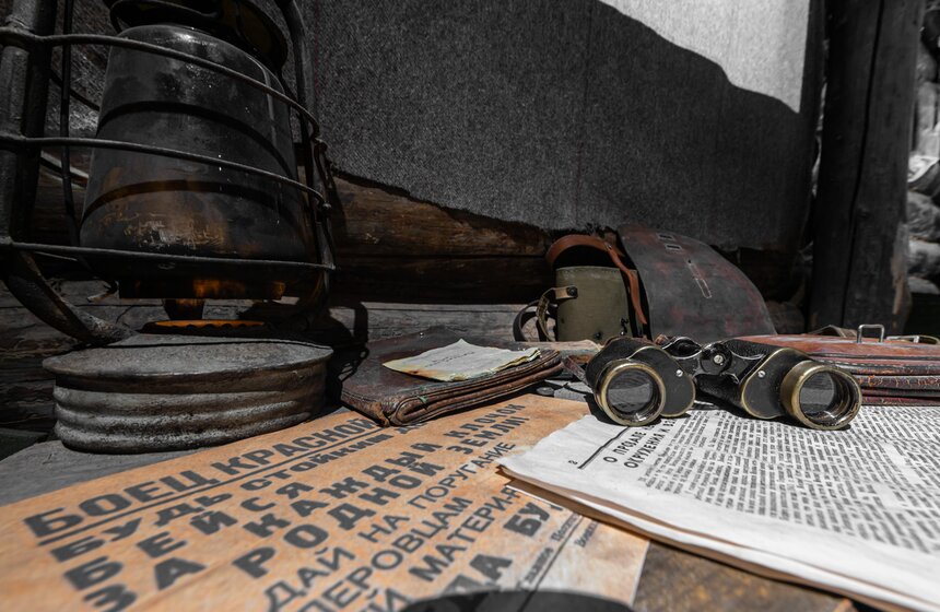 Собянин открыл новую постоянную экспозицию о Битве за Москву в Музее Победы 26 фото