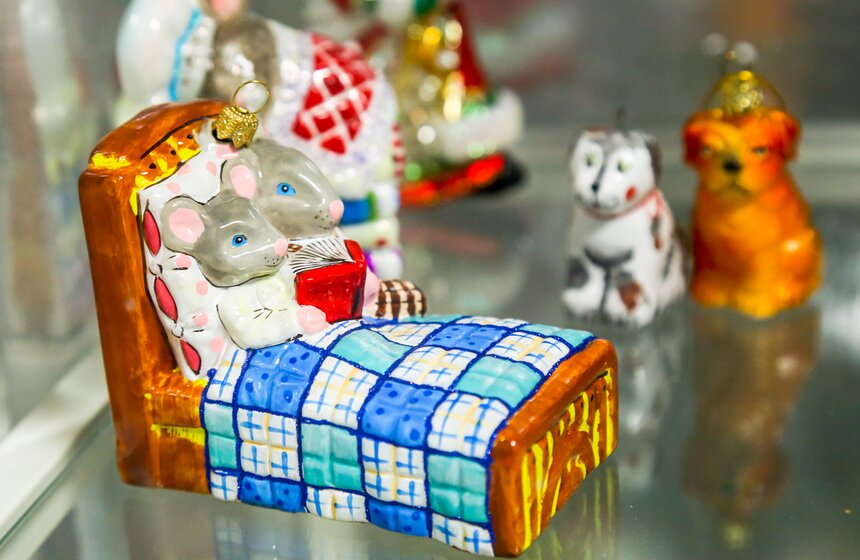 Елочная кухня. Что посмотреть в музее "Фабрика елочных игрушек" 17 фото