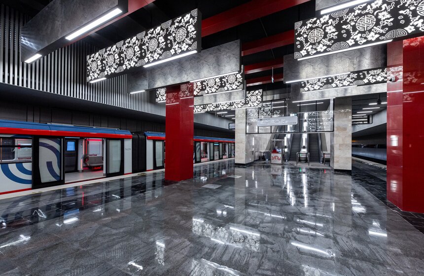 В Москве открыли 10 станций Большой кольцевой линии метро 22 фото