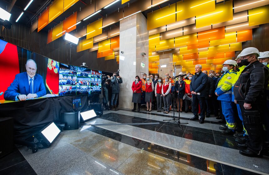 В Москве открыли 10 станций Большой кольцевой линии метро 17 фото