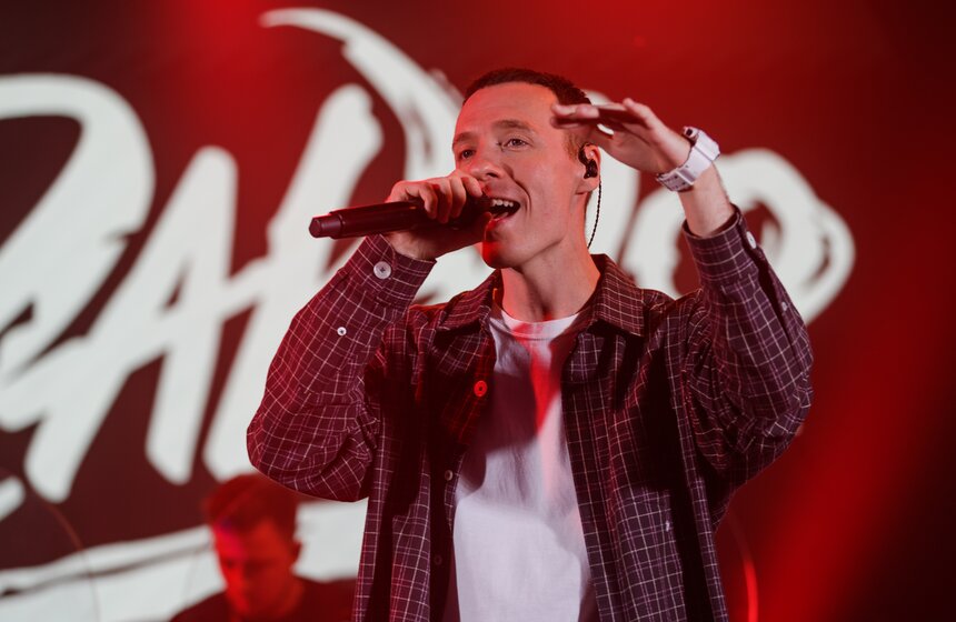 Группа Dabro выступила на церемонии закрытия фестиваля "Твоя Москва" 7 фото