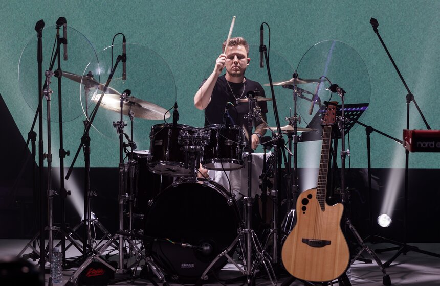 Группа Dabro выступила на церемонии закрытия фестиваля "Твоя Москва" 4 фото