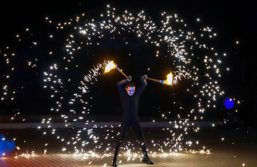 Международный фестиваль фейерверков "Ростех" состоялся в Москве 8 фото