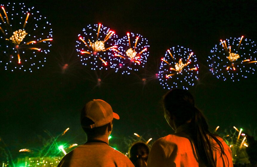 Международный фестиваль фейерверков "Ростех" состоялся в Москве 4 фото