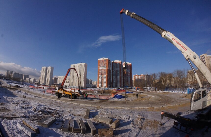 Собянин и Садовничий заложили капсулу под будущим общежитием МГУ 2 фото