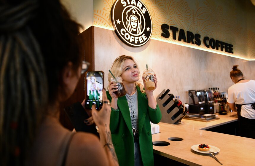 Флагманская кофейня Stars Coffee открылась на Новом Арбате 18 фото