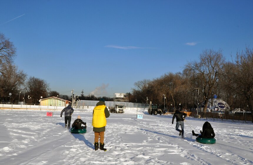 Первые Парковые Игры начались в Парке Горького 6 фото